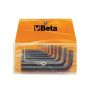 Beta 96N/B10 Set Of 10 Offset Hexagon Key Wrenches (item 96N) In Wallet