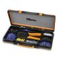 Beta 1606A/C9 Crimping Pliers For Tubular Terminals 1606A With Assortment Of 450 Terminals
