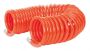 Sealey AH10C/8 PU Coiled Air Hose 10mtr x ⌀8mm with 1/4
