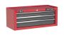 Sealey AP22309BB Mid Box 3 Drawer with Ball Bearing Slides   Red/Grey