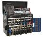Sealey AP33109BCOMBO Topchest 10 Drawer with Ball Bearing Slides   Black & 138pc Tool Kit