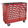 Sealey AP41169 Rollcab 16 Drawer with Ball Bearing Slides Heavy Duty