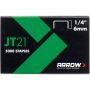 Arrow A214 Staples 6mm (1/4in) Box 5000
