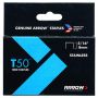 Arrow A505SS1T50 Staples Stainless Steel 505SS 8mm ( 5/16in) Box 1000