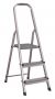 Sealey ASL3S Aluminium Step Ladder 3 Tread EN 131