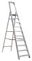 Sealey AXL10 Aluminium Step Ladder 10 Tread Industrial BS 2037/1