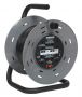 Sealey BCR25 Cable Reel 25mtr 4 x 230V 1.25mm² Thermal Trip