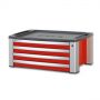 Beta C39T Portable Tool Chest With Four Drawers
