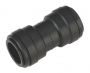 Sealey CAS22SC Straight Connector 22mm Pack of 5 (John Guest Speedfit®   PM0422E)