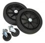 Sealey COMPKIT5 Wheel Kit for Fixed Compressors   2 Castors & 2 Fixed