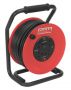 Sealey CR25025 Cable Reel 50mtr 4 x 230V 2.5mm² Heavy Duty Thermal Trip