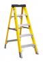 Sealey FSL5 Fibreglass Step Ladder 4 Tread EN 131