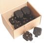 Sealey PL/13/3 Rubber Plug 13Amp Extra Heavy Duty Pack of 10