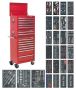 Sealey SPTCOMBO1 Tool Chest Combination 14 Drawer with Ball Bearing Slides   Red & 1179pc Tool Kit