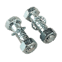 Sealey TB27 Tow Ball Bolts & Nuts M16 x 55mm Pack of 2