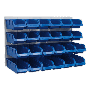 Sealey TPS131 Bin & Panel Combination 24 Bins   Blue