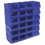 Sealey TPS224B Plastic Storage Bin 105 x 165 x 85mm   Blue Pack of 24
