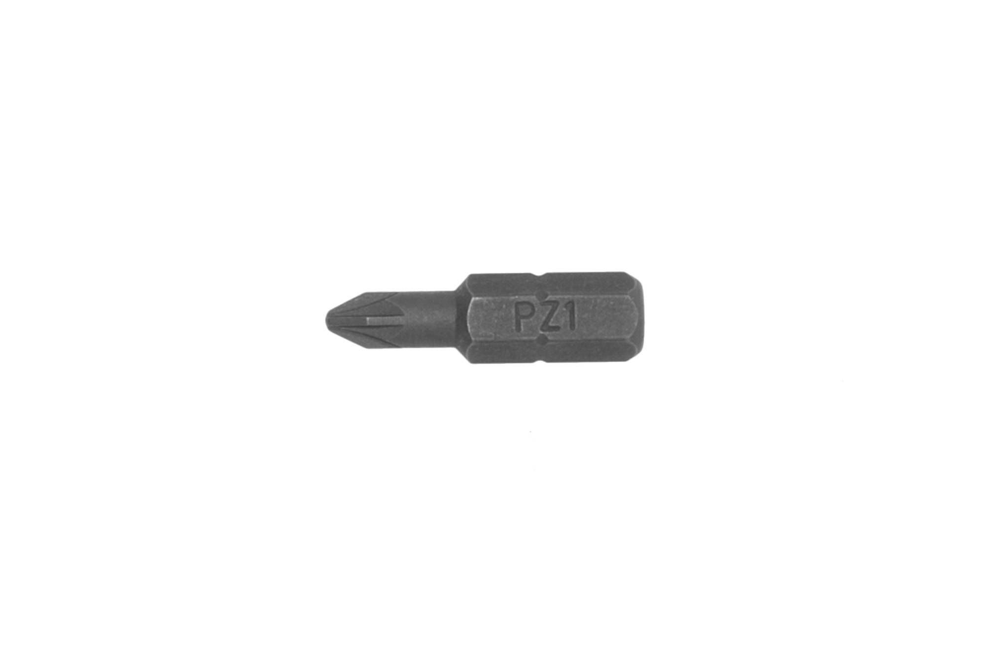 Teng Tools PZ2500103PZ1-25mm Bit 3 Pack 1/4" Hex 